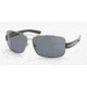 Prada PR 54IS Sunglasses Styles - Gunmetal Frame / Polarized Gray Lenses, 5AV5Z1-6412
