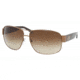 Prada PR61LS Progressive Prescription Sunglasses PR61LS-8AE6S1-6614 - Frame Color Tobacco, Lens Diameter 66 mm