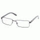 Prada PR65LV Progressive Eyeglasses - Black Demi Shiny Frame / 53 mm Prescription Lenses, 1BO1O1-5316