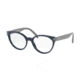 Prada PR01TVF Progressive Prescription Eyeglasses TFM1O1-53 - Blue Frame