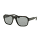 Prada PR02SS Sunglasses UEM3C2-55 - Spotted Brown Green Frame, Dark Grey Lenses