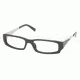 Prada PR04LV Single Vision Prescription Eyewear 1AB1O1-5216 - Gloss Black 