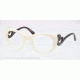 Prada PR06QV Eyeglass Frames 7S31O1-49 - Ivory Frame