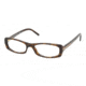 Prada PR09MV Progressive Eyeglasses - Havana Demo Lens Frame / 51 mm Prescription Lenses, 2AU1O1-5116