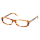 Prada PR09MV Progressive Eyeglasses - Light Havana Demo Lens Frame / 51 mm Prescription Lenses, 4BW1O1-5116
