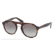 Prada PR09PS Sunglasses 2AU3M1-54 - Havana Frame, Grey Gradient Lenses