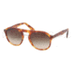 Prada PR09PS Sunglasses 4BW6S1-5120 - Light Havana Frame, Brown Gradient Lenses