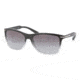 Prada PR10OS Sunglasses ZXA3M1-6016 - Black Gradient Gray Frame, Gray Gradient Lenses