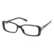 Prada PR11NV #ACF1O1 - Black Gradient Demo Lens Frame