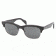 Prada PR11PS Single Vision Prescription Sunglasses PR11PS-1AB1A1-5419 - Lens Diameter 54 mm, Frame Color Black