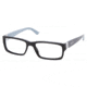 Prada PR12LV #7XQ1O1 - Black Graphite Frame, Demo Lens Lenses