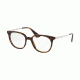 Prada PR13UV Eyeglass Frames 2AU1O1-48 - Havana Frame