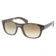 Prada PR14OS Single Vision Prescription Sunglasses PR14OS-2AU0B3-5420 - Lens Diameter 54 mm, Frame Color Havana