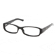 Prada PR15LV #1AB1O1 - Gloss Black Demo Lens Frame