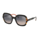 Prada PR16USF Progressive Prescription Sunglasses, 54mm, Top Black Pink/Medium Havana, PR16USF-5ZWGR0-54-PRO