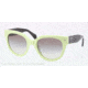 Prada PR17OS Bifocal Prescription Sunglasses PR17OS-DG20A7-54 - Lens Diameter 54 mm, Lens Diameter 54 mm, Frame Color Green