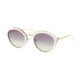 Prada PR18US Progressive Prescription Sunglasses PR18US-YNC226-53 - Lens Diameter 53 mm, Frame Color Ivory/Boredaux/Gold