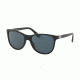 Prada PR20SS Single Vision Prescription Sunglasses PR20SS-1AB0A9-56 - Lens Diameter 56 mm, Frame Color Black