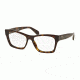 Prada PR22SV Progressive Prescription Eyeglasses 2AU1O1-52 - Havana Frame