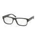 Prada PR23RV Eyeglass Frames TKM1O1-54 - Matte Grey Frame