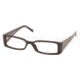Prada PR25IV Eyeglass Frames 7N61O1-5015 - Black Ebony 