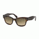 Prada PR29RS Single Vision Prescription Sunglasses PR29RS-2AU3D0-51 - Lens Diameter 51 mm, Frame Color Havana
