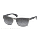 Prada PR51OS Sunglasses DHG5W1-58 - Antique Brushed Gunmetal Frame, Polar Grey Gradient Lenses