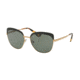 Prada PR51TS Bifocal Prescription Sunglasses PR51TS-LAX5X1-56 - Lens Diameter 56 mm, Frame Color Antique Gold/black