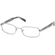 Prada PR57NV Eyeglass Frames 5AV1O1-5218 - Gunmetal 