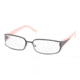 Prada PR60LV #7VB1O1 - M:shiny Black P:black-Po Demo Lens Frame