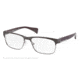 Prada PR61PV Prescription Eyeglasses SL31O1-55 - Antique Brushed Black Frame
