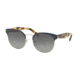 Prada PR61TS Progressive Prescription Sunglasses PR61TS-VH85W1-54 - Lens Diameter 54 mm, Frame Color Blue/pale Gold