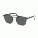 Prada PR67TS Sunglasses 1AB5S0-63 - Black Frame, Grey Lenses