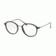 Prada PS01IV Eyeglass Frames TFZ1O1-51 - Grey Rubber Frame
