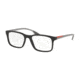 Prada PS01LV Bifocal Prescription Eyeglasses, 52mm, Black Rubber, PS01LV-4901O1-52-BI