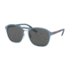 Prada PS02SS Single Vision Prescription Sunglasses PS02SS-VHE1A1-55 - Lens Diameter 55 mm, Frame Color Opal Avio Rubber