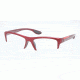 Prada PS04EV Single Vision Prescription Eyeglasses SME1O1-53 - Met Bordeaux Demi Shiny Frame