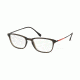 Prada PS05IV Prescription Eyeglasses MQF1O1-52 - Brown Frame