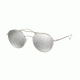 Prada PS51SS Progressive Prescription Sunglasses PS51SS-1AP2B0-54 - Lens Diameter 54 mm, Frame Color Matte Silver