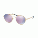 Prada PS51SS Progressive Prescription Sunglasses PS51SS-1BK5T0-54 - Lens Diameter 54 mm, Frame Color Matte Gold