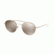 Prada PS51SS Progressive Prescription Sunglasses PS51SS-ZVN1C0-54 - Lens Diameter 54 mm, Frame Color Pale Gold