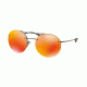 Prada PS54RS Sunglasses 5AV5M0-56 - Gunmetal Frame, Brown Mirror Orange Lenses