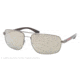 Prada PS55NS Single Vision Prescription Sunglasses PS55NS-7JO1C0-60 - Lens Diameter 60 mm, Frame Color Gunmetal Demi Shiny