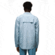 prAna Lost Sol Long Sleeve Shirts - Mens, Chambray Heather, S, 1972361-401-SL-S