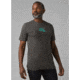 prAna Wise Ass Journeyman 2 T-Shirt, Charcoal Heather, Small, 1966841-001-ST-S