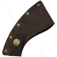 Prandi Axe Blade Cover Leather, Brown leather construction, Fits Prandi axe model PRA3215T, 7.060.06.0000 / 7MOD11007