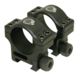 Precision Reflex 30mm Aluminum Rings, Standard, Black, 01-030-04