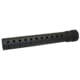 Precision Reflex Gen 3 14in Round Free Float Forearm w/ Holes, No Rails, Black, 05-073-14THB