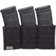 Predator Armor 5.56 Quick Draw Triple Mag Pouch, Black, 10x5, AC-56TMP-BK