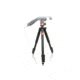 Predator Tactics DeadEye Rifle Tripod System, Matte Black/Red Aluminum Finish, 97507